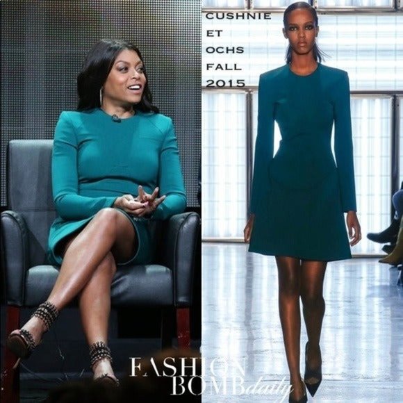 CUSHNIE ET OCHS Emerald Long Sleeve Dres - Picture 7 of 10